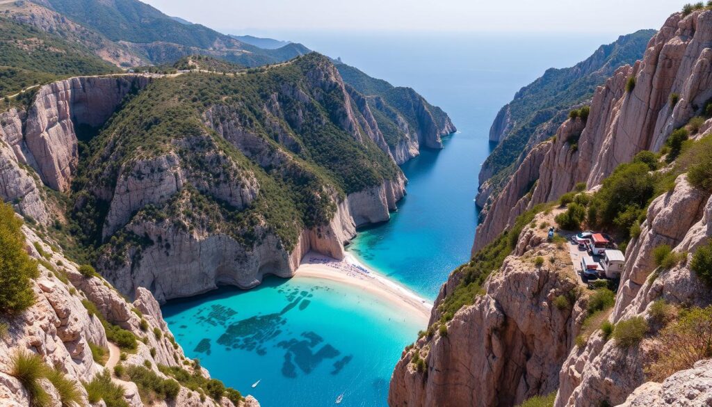 Kelebekler Vadisi panoramik görünüm