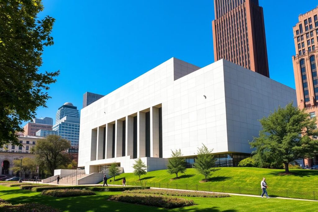 New York'daki MoMA müzesinin dış görünümü