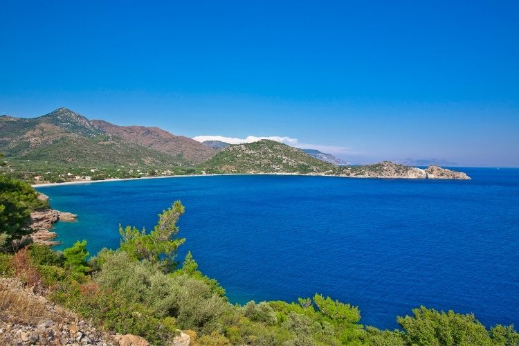 Simi Adası manzarası - Datça gezi rehberi
