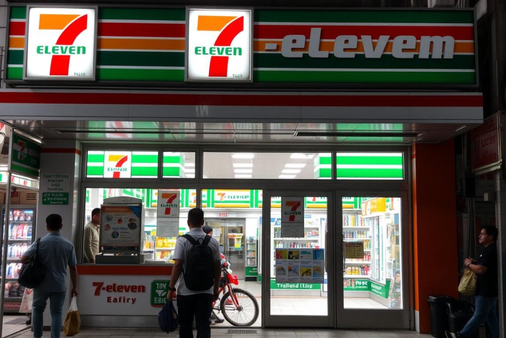 Tayland'da bir 7-Eleven mağazası Tayland'da bir 7-Eleven mağazası