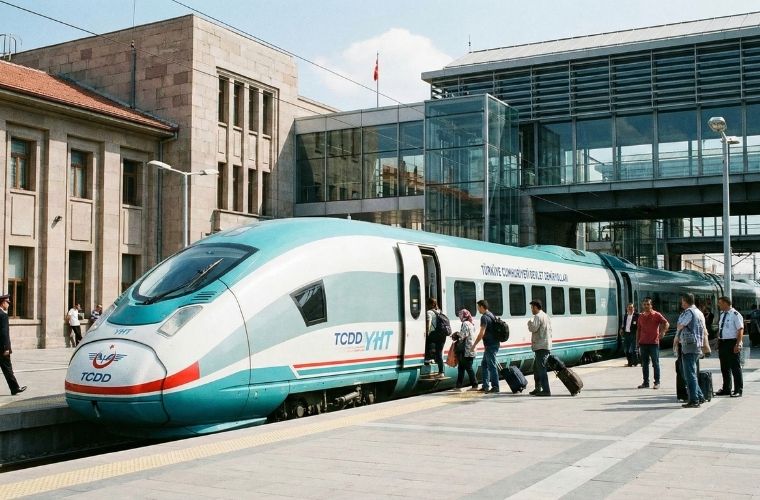 Ankara'ya ulaşım için hızlı tren bilet seçenekleri ve YHT garı
