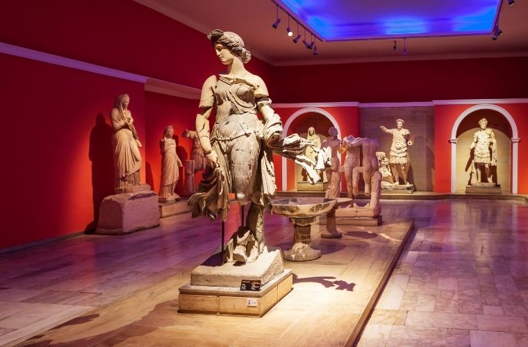 Antalya Müzesi Roma dönemi heykelleri